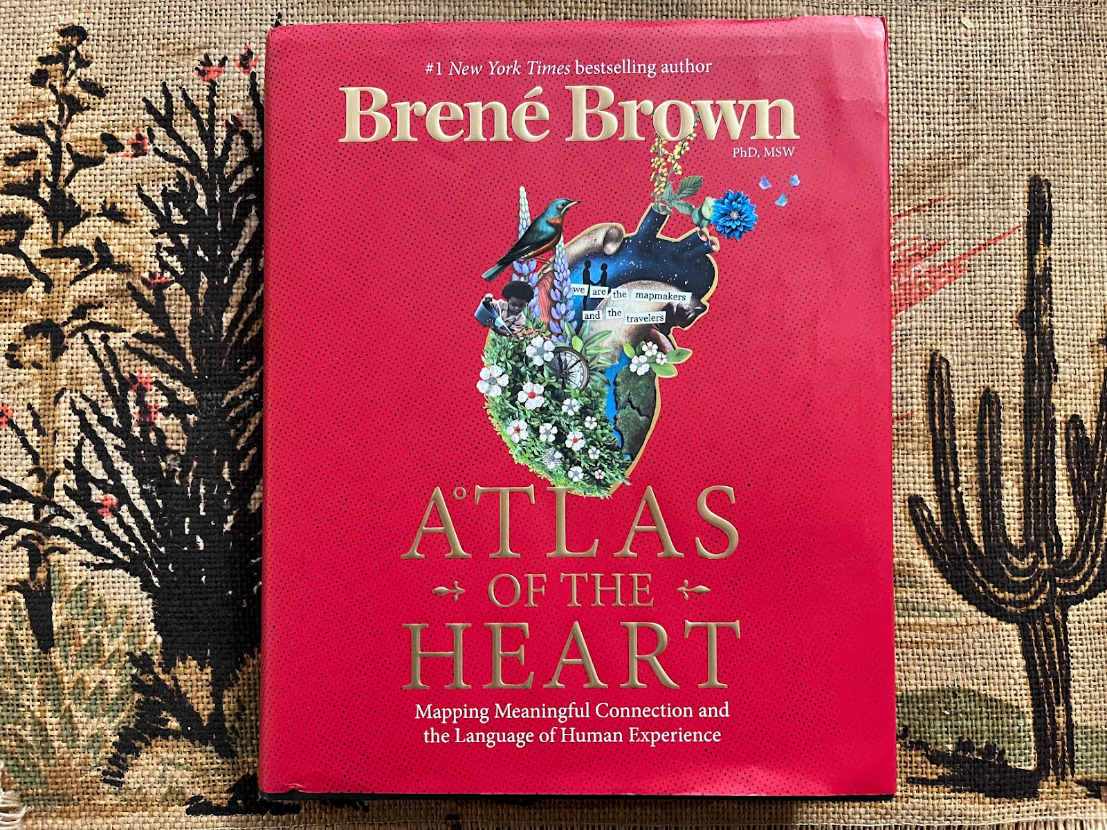 Cover shot of Atlas of the Heart by Dr. Brene Brown