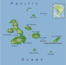 Image result for galapagos islands map
