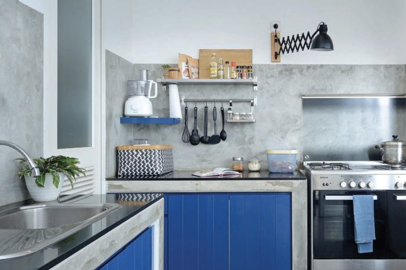 10 Inspirasi Desain Interior Minimalis  untuk Dapur  Mungil