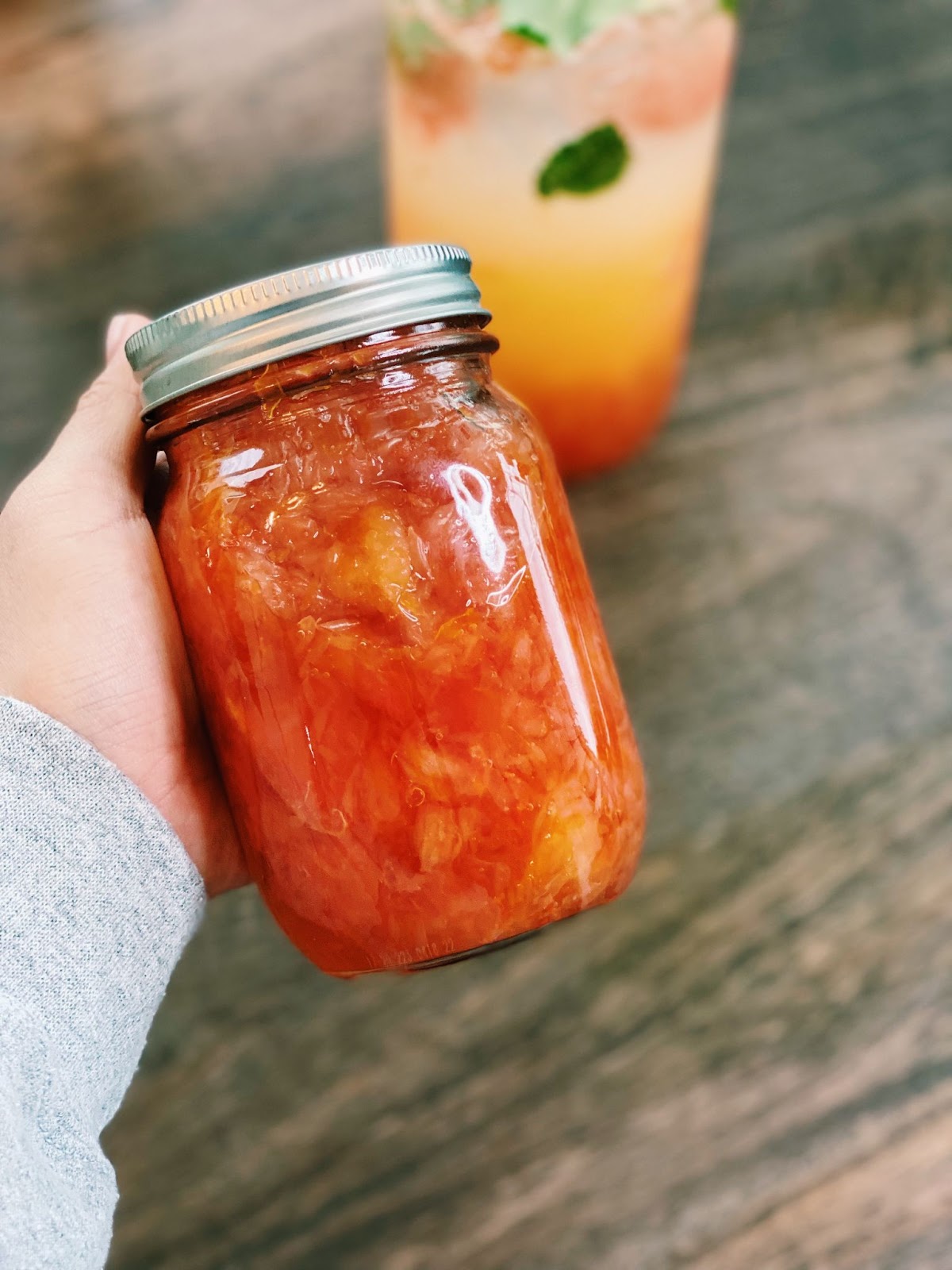 Grapefruit Syrup (2 Ingredients ONLY!)