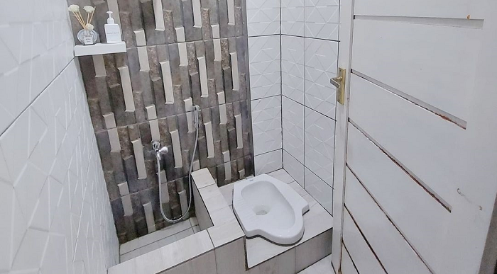 Dekorasi kamar mandi sederhana