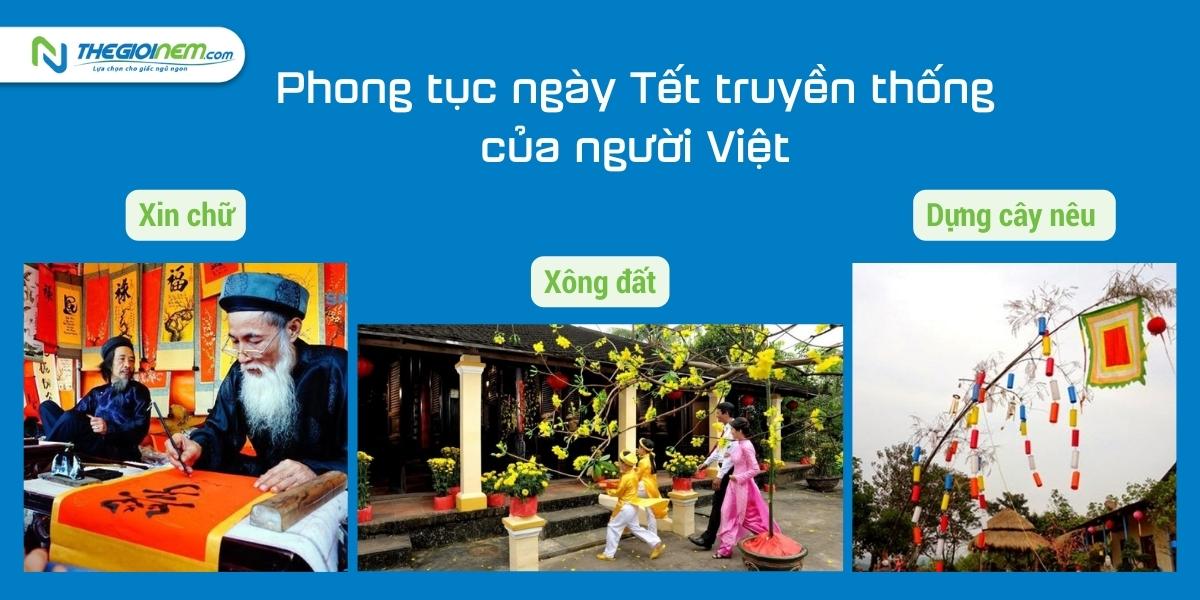 15 phong tục ngày Tết truyền thống của người Việt