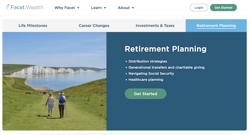 Facet Wealth help with retirement