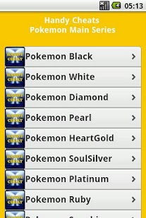 Download Pokemon All Series Cheats Free apk