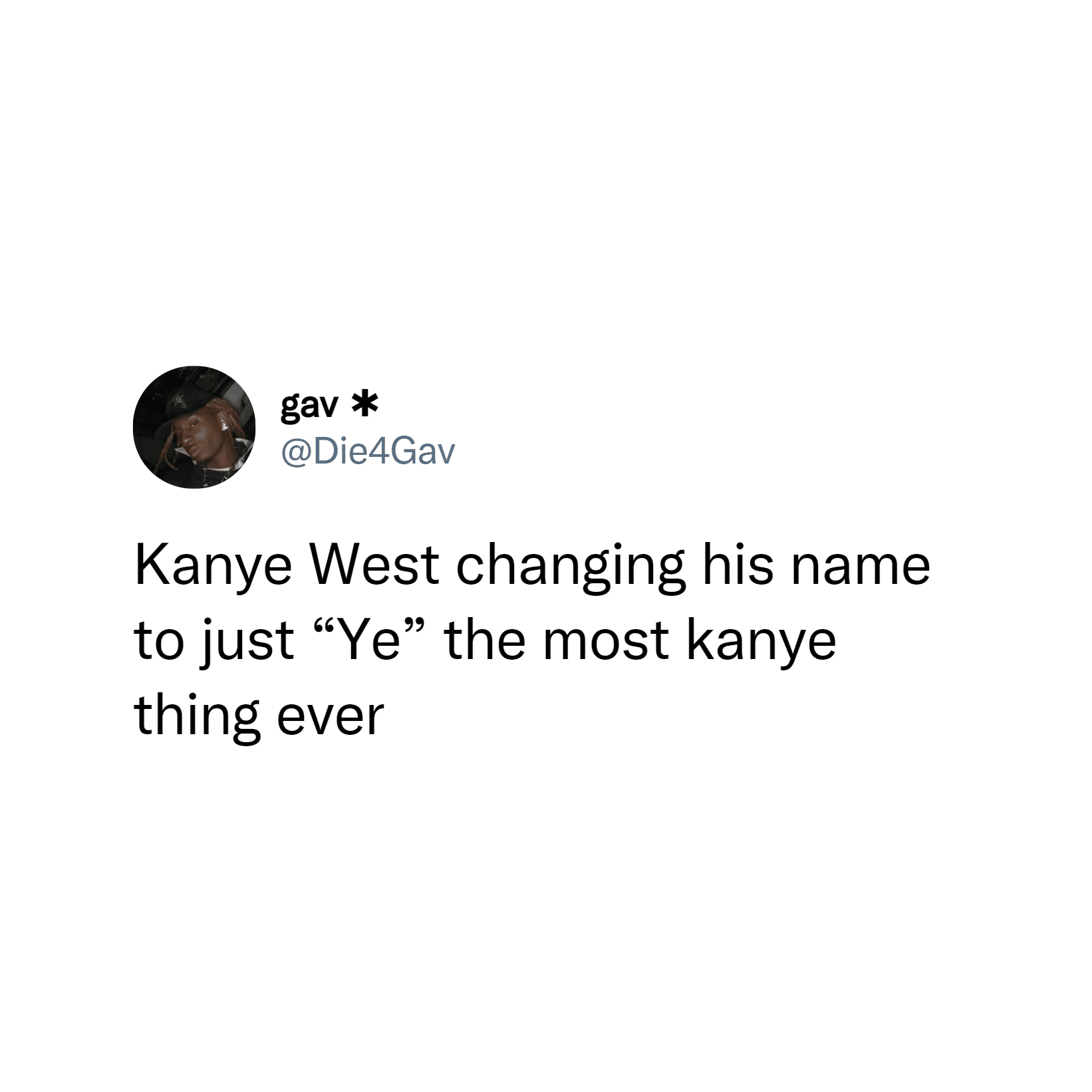 Kanye West is changing his name to 'Ye' – Tee Tweets