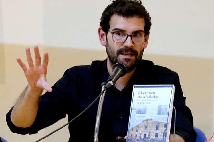 El Autor, Luis Roso Durante la presentación del libro