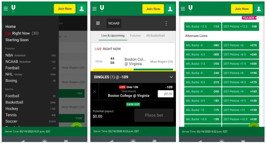Promo codes page of Unibet Sportsbook