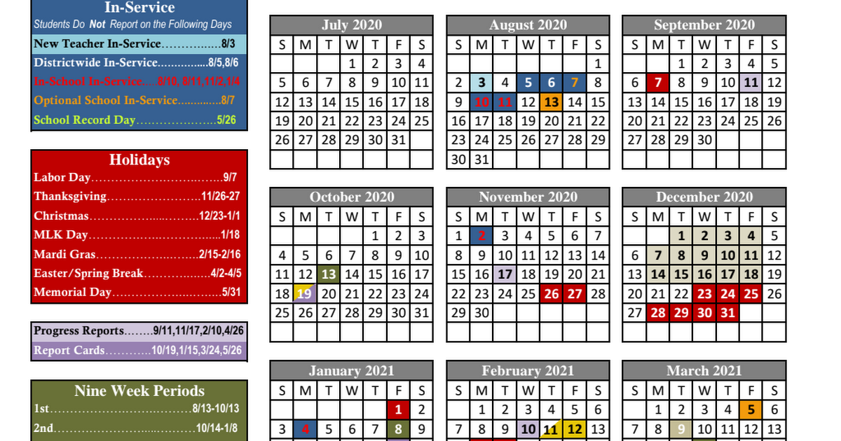 Barry University Academic Calendar - Customize and Print