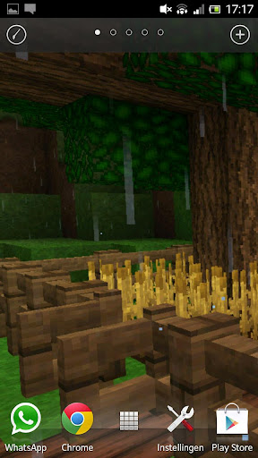Download Raining Wallpaper Minecraft HD apk