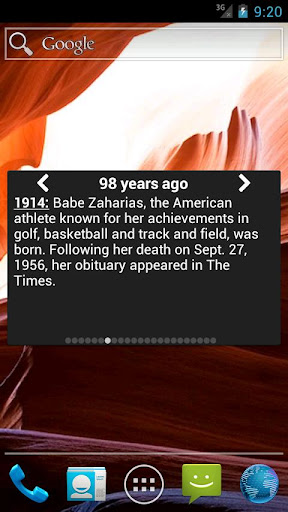 Download 'Today in History' Widget apk