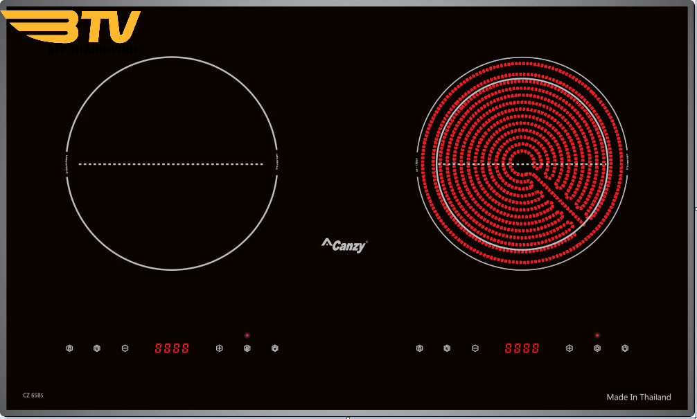 thiết kế bếp điện từ CZ-65BS