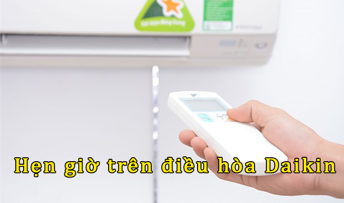 Chế độ hẹn giờ tắt máy của điều hoà Daikin 