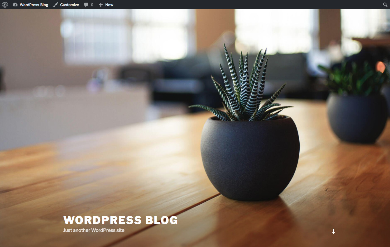 Após a redefinição avançada do WordPress