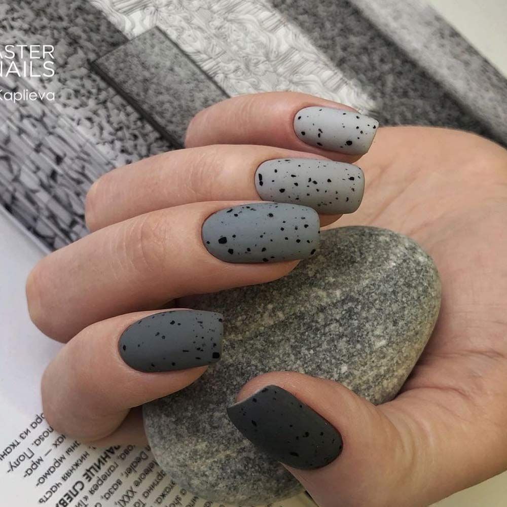 Grey Nails