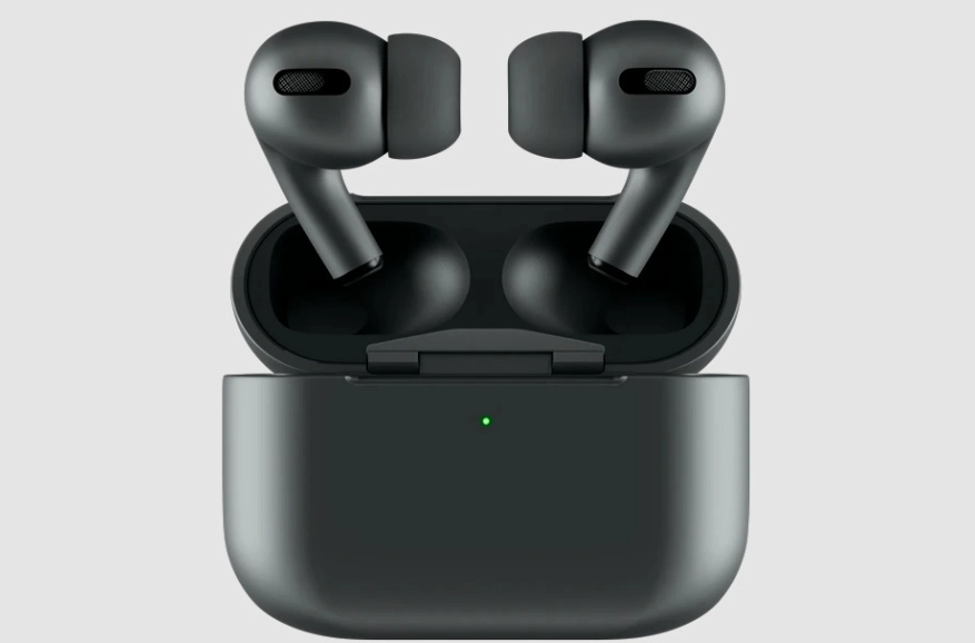 green light airpods charging case