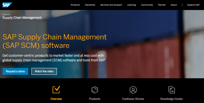 Best Supply Chain Management Software; SapScm
