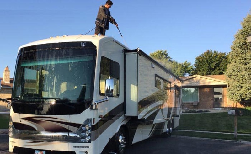 7 Places You Can Wash a Class A RV