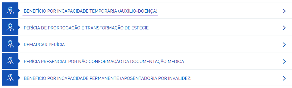 Benefício por incapacidade temporária (auxílio-doença) no Meu INSS