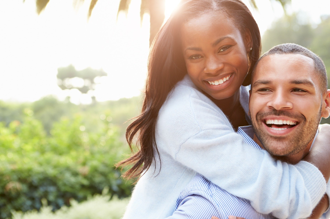 Beautiful happy couple