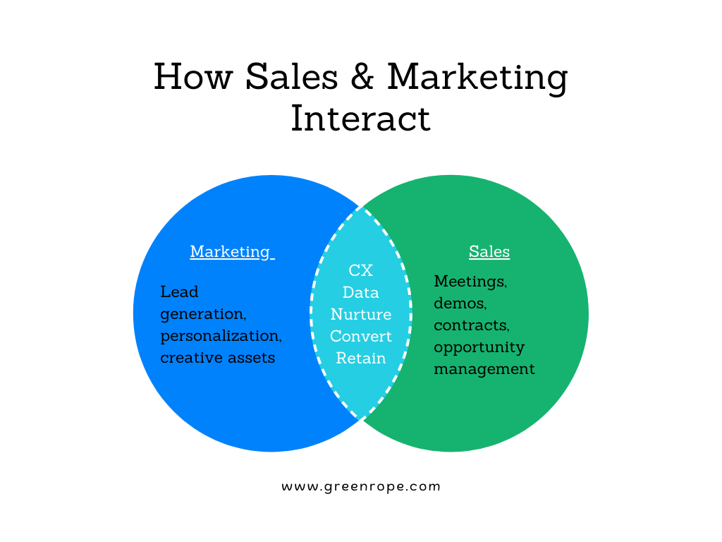 how sales and marketing interacts