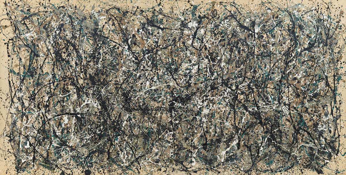 one number 21 jackson pollock