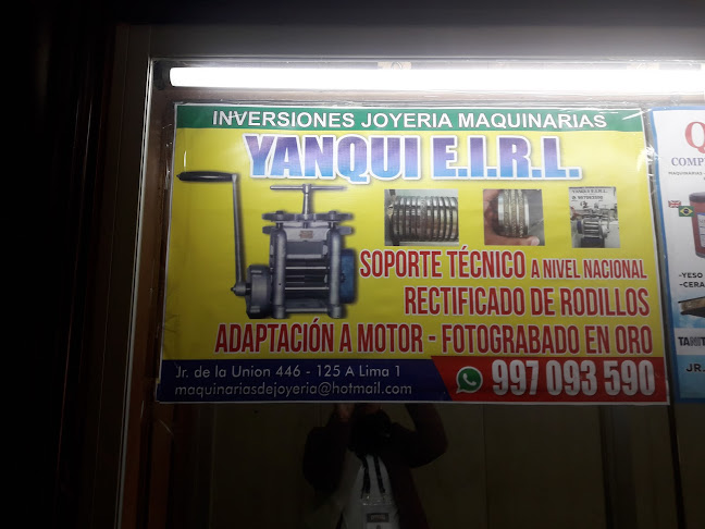 Opiniones de Yanqui E.I.R.L en Lima - Joyería