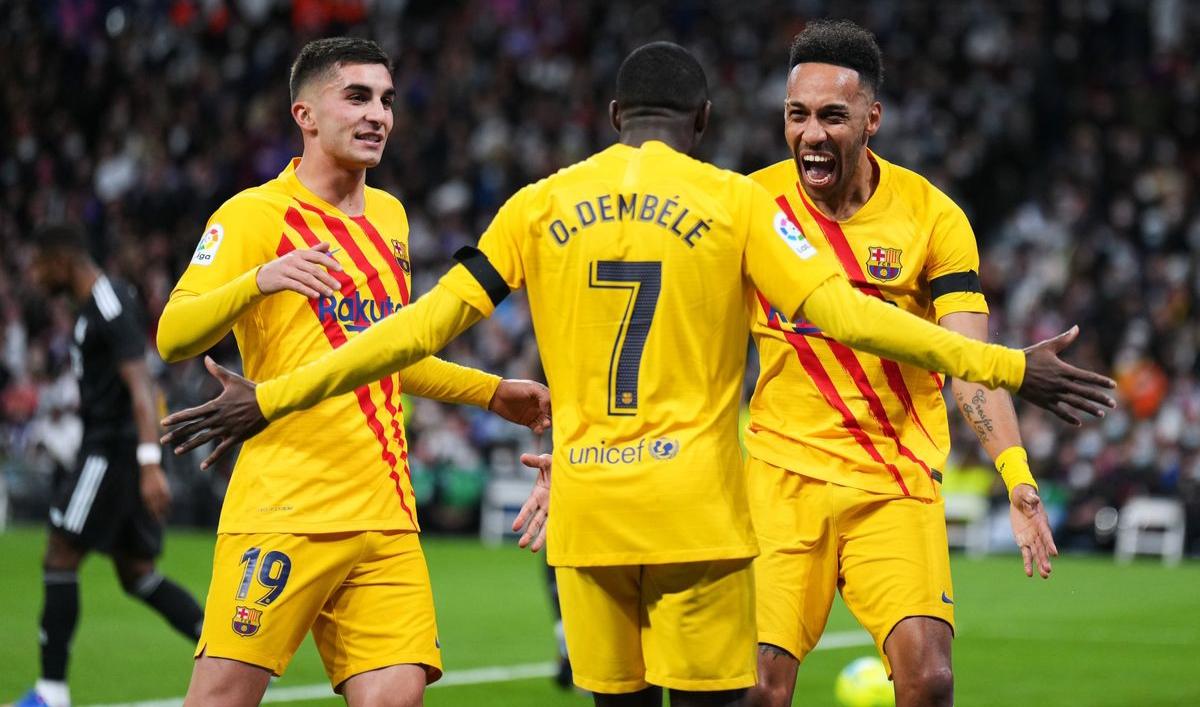 The scenes from Barca's epic El Clásico triumph in the latest La Liga fixture