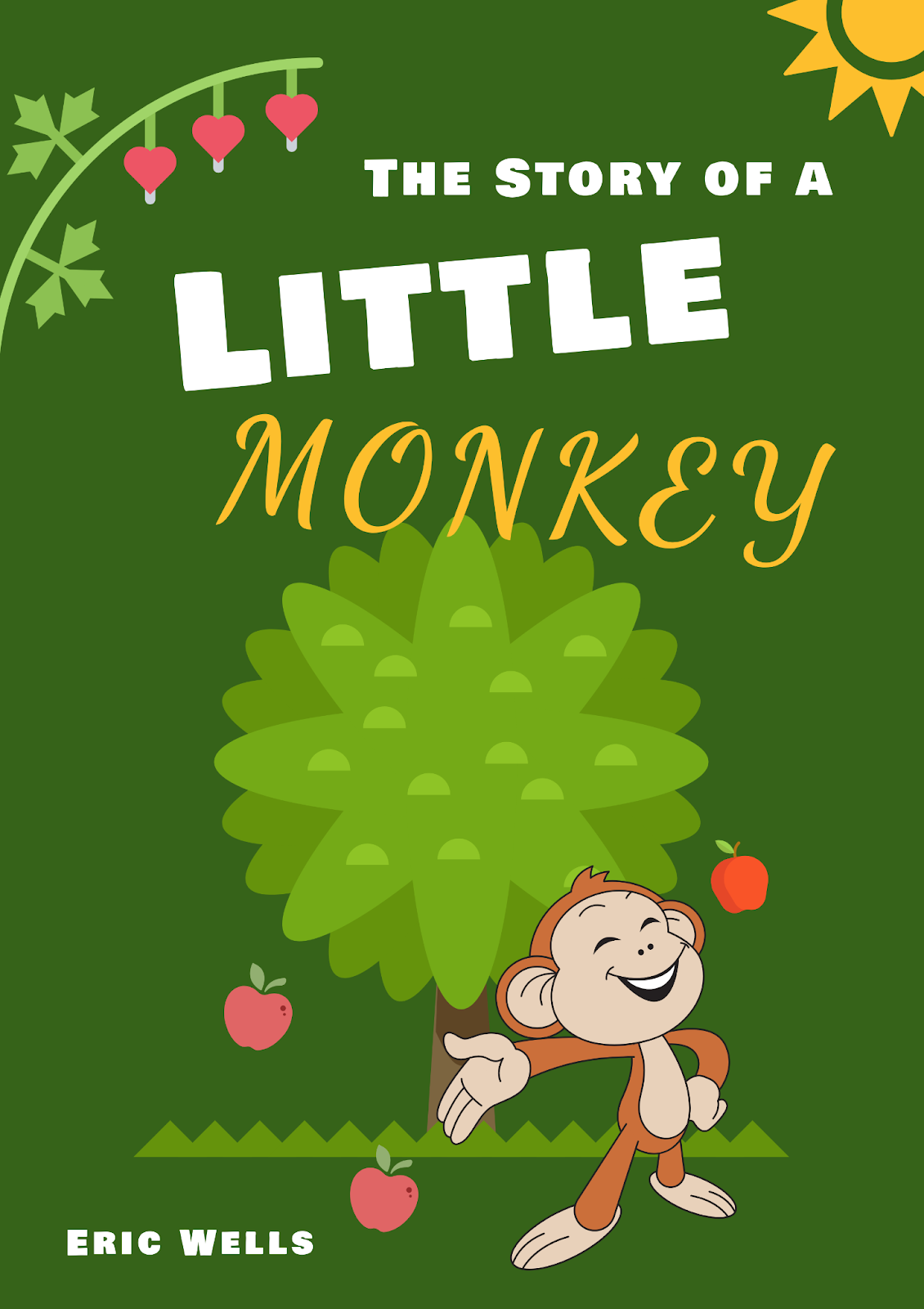 Children's book cover design after customization