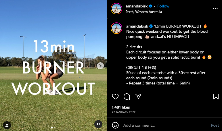 Outdoor Workout Ideas post idea