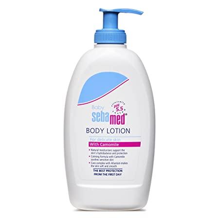 Buy Sebamed Baby Body Lotion 400 ml|Ph 5.5|Camomile & Allantoin|  Dermatalogically tested| Sensitive skin Online at Low Prices in India -  Amazon.in
