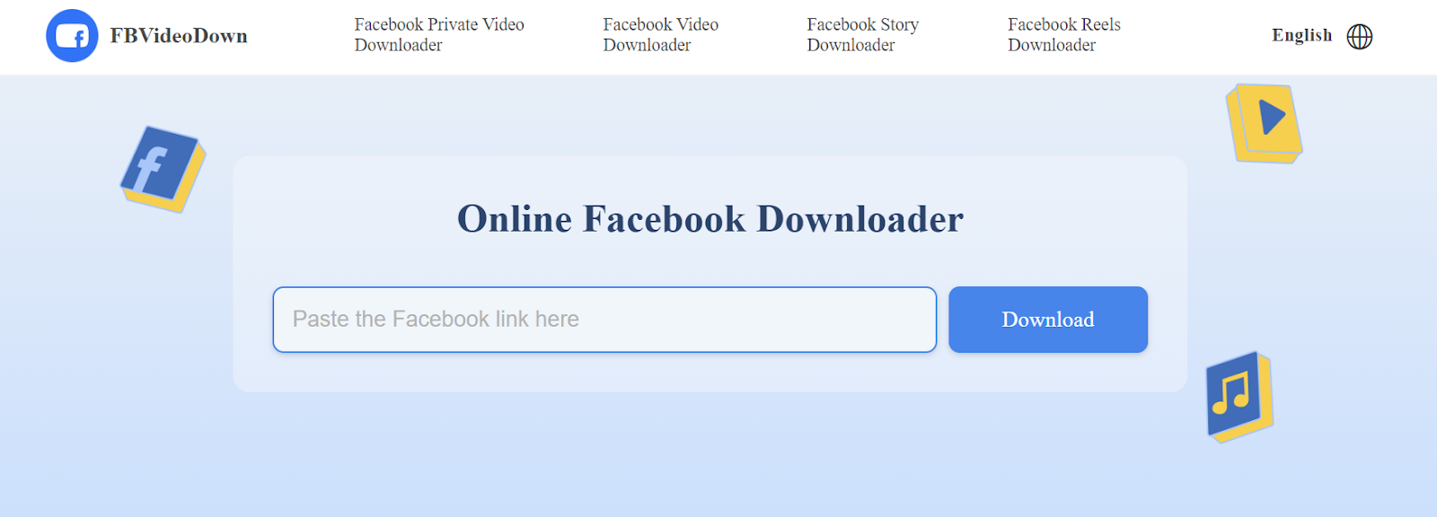 FBVideoDown - The Best Way To Download Facebook Videos Online