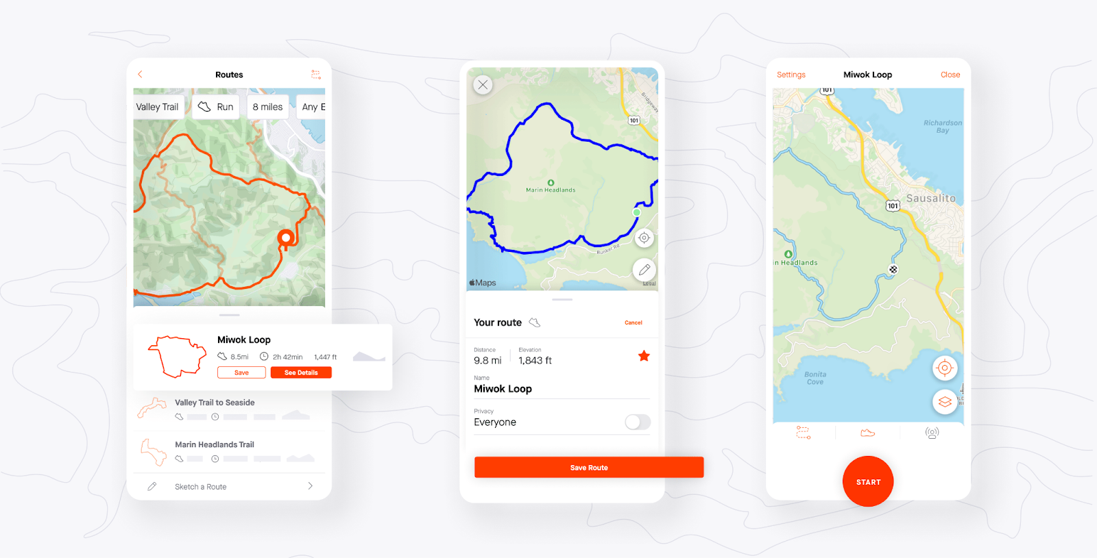 Strava tracks your running, cycling and hiking activities