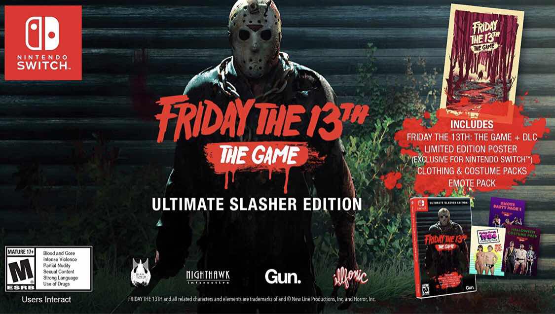 Friday The 13th: The Game Nintendo Switch Release Details