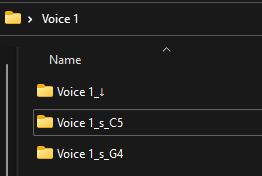 Multipitch, Multiexpression Voicebanks in Open
