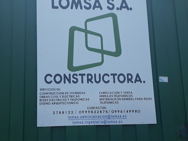 Opiniones de Lomsa S.A en Quito - Empresa constructora