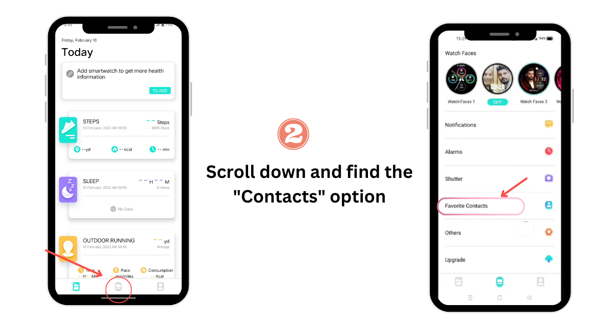 How to Sync Contacts In Fire Boltt Smartwatch