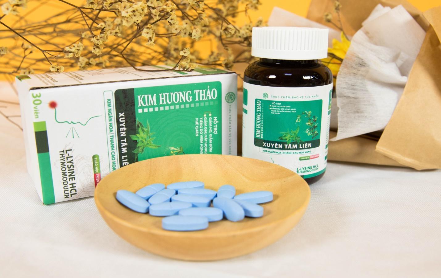 Thực phẩm bổ sung sức khỏe kim hương thảo