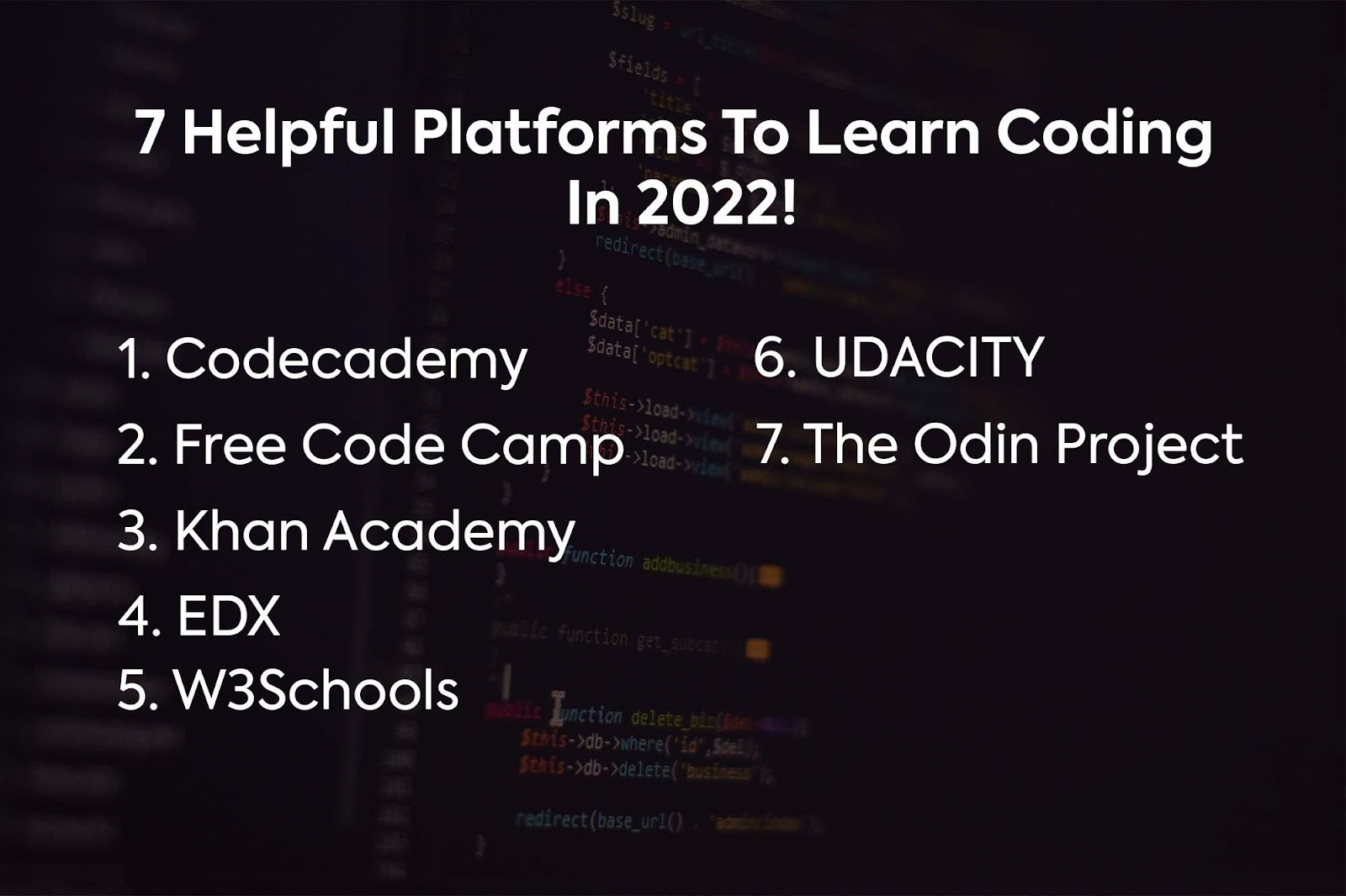 Platforms To Learn Programming in 2022