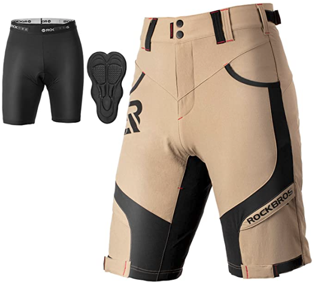 Mountain bike armor includes padded shorts that can actually help to keep you comfortable so choose to ride with a pair like this. 