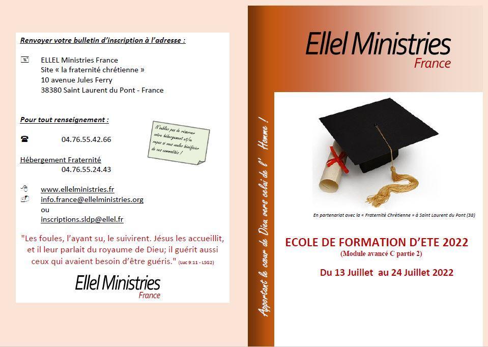 Ecole d'été C partie 2 formation