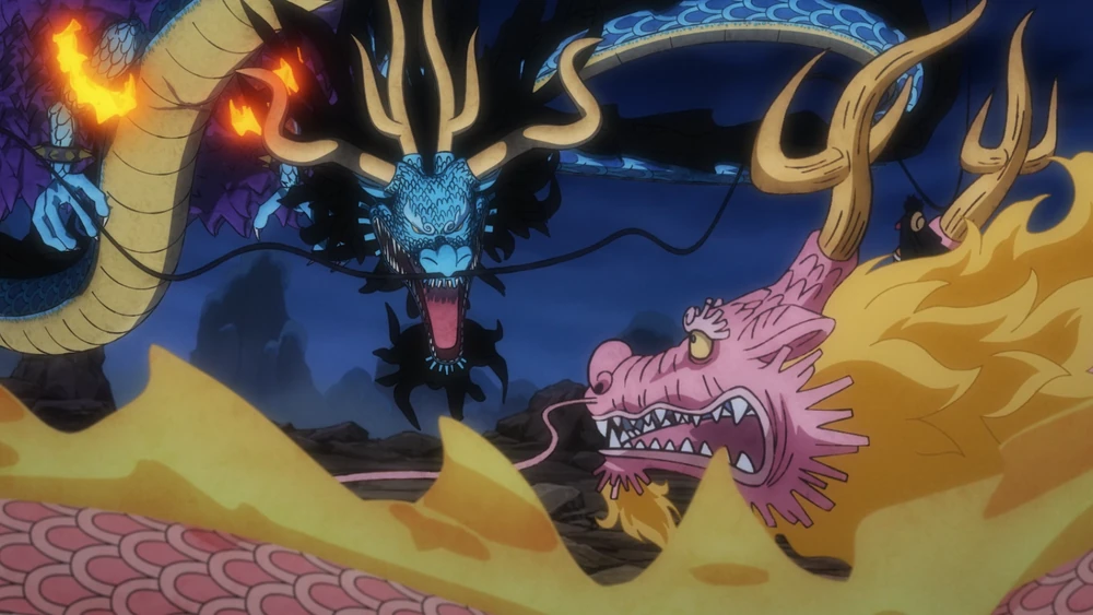 One Piece episode 1034: Zeus' sacrifice, Queen and Perospero join forces,  and Momonosuke learns about his father