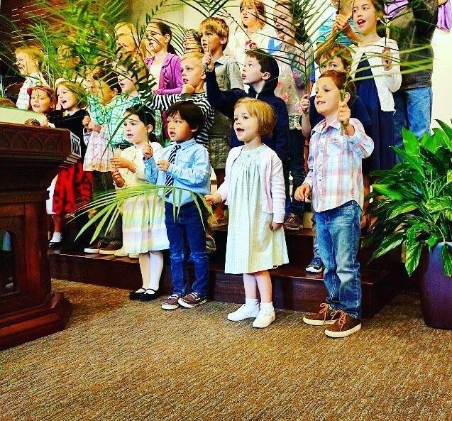 Singing on Palm Sunday! | Redeemer Presbyterian Church – San Antonio