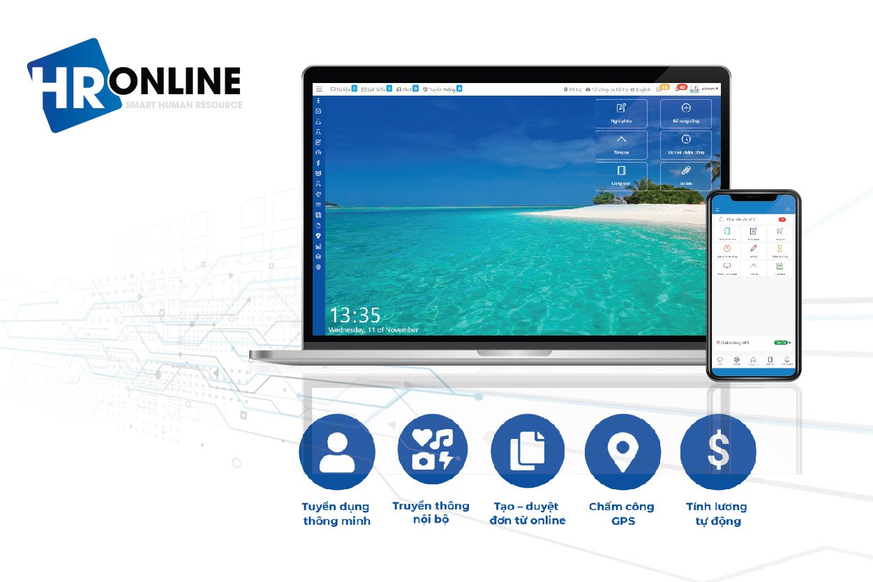 Phần mềm quản lý nhân sự HrOnline