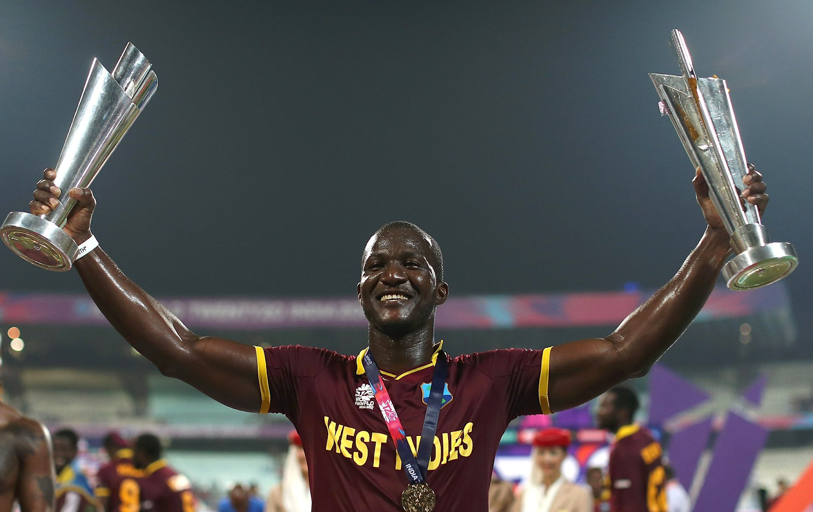 Most matches played as captain in the ICC Men's T20 World Cup, Daren Sammy