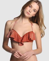 Sujetador de bikini de mujer Fórmula Joven bandeau con push up