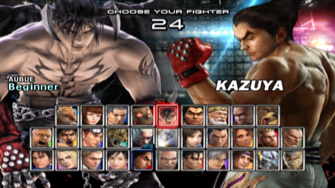 Tekken 5 All Characters [PS2] - YouTube