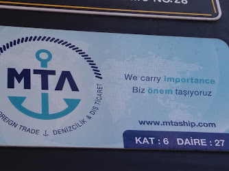 MTA Denizcilik & Dış Ticaret. MTA Shipping & foreign trade