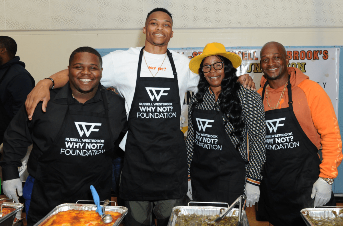 Westbrook's Why Not? Foundation is still doing great things in communities  – Suave Report