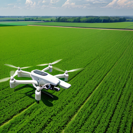 Drones (AI) helping in farming and agriculture