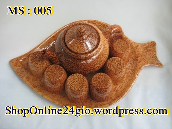 MỸ NGHỆ DỪA : CÁC SẢN PHẨM TỪ GỖ DỪA